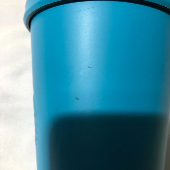 Starbucks Stainless Steal 16oz Tumbler Teal Blue (missing straw) - Picture 6 of 12